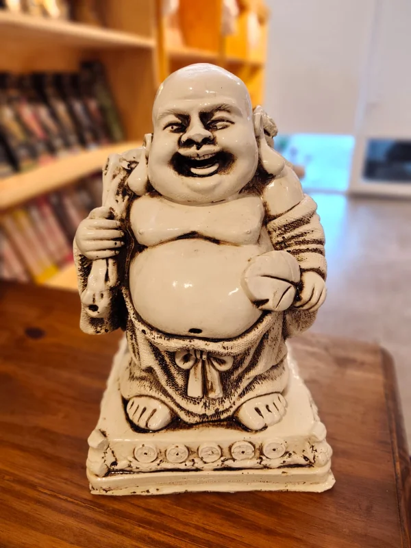 Buda en Resina Buda Abudancia con Base 30cm
