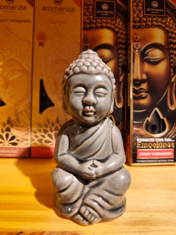 Buda loto 13cm Laqueado