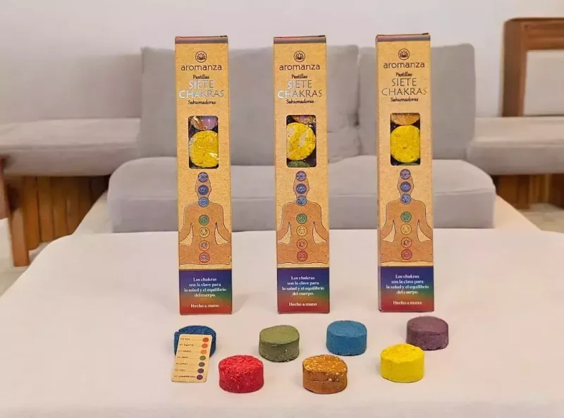 Pastillas Aromanza 7 Chakras