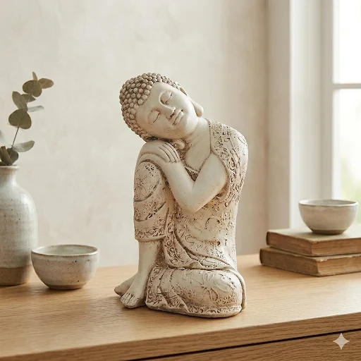 Buda en Yeso Buda 25cm