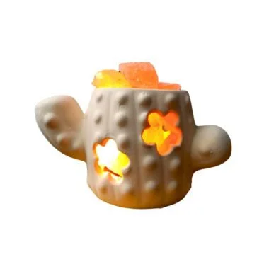 Lámpara de Sal Cactus Mediano