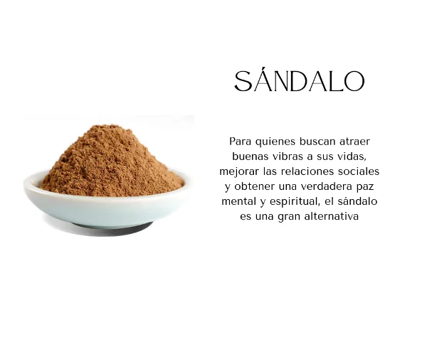 Hierba Sándalo Nacional x 25gr